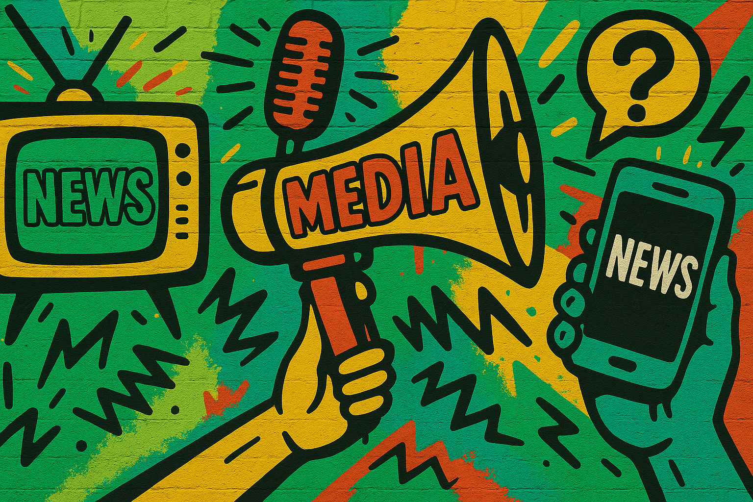 Above-the-line Media - Clean, high-contrast imagery of traditional media channels